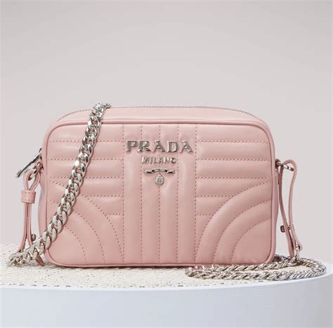 prada diagramme small crossbody bag light pink|Prada crossbody purse.